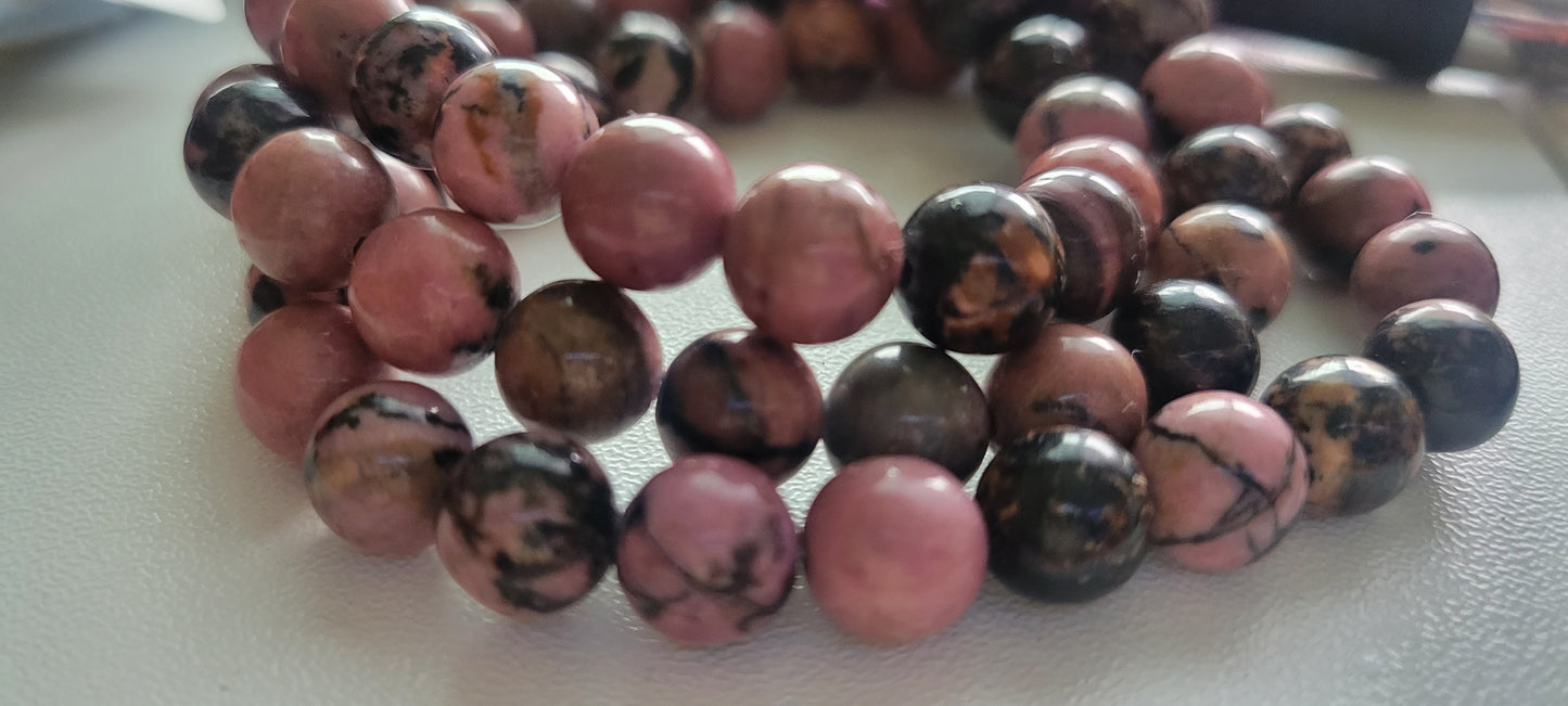 10 mm Rhodondite - GBead Adornments