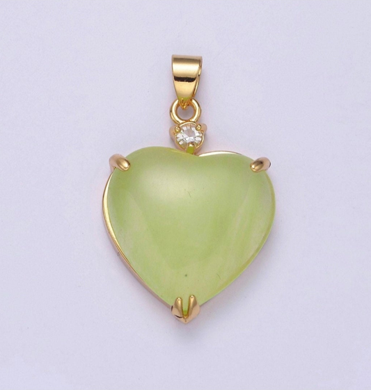 Jade Love Necklace - GBead Adornments