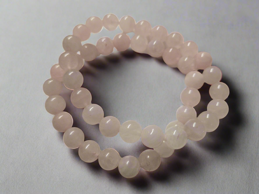 8mm Rose Quartz Bracelet