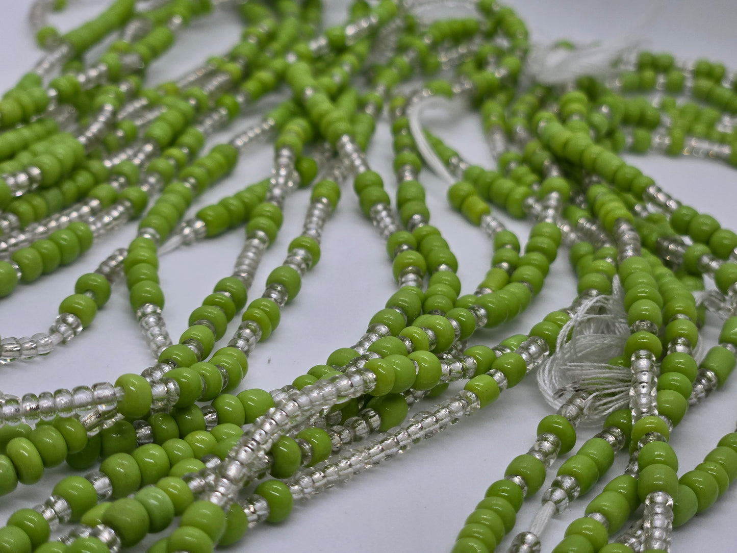 Key Lime Tie On Waistbeads