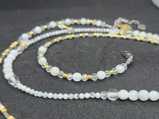 Moonlit Muse (Moonstone) Waistbeads - September