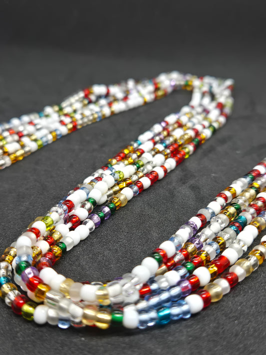 Sugar Rush Tie- on Waistbeads - GBead Adornments