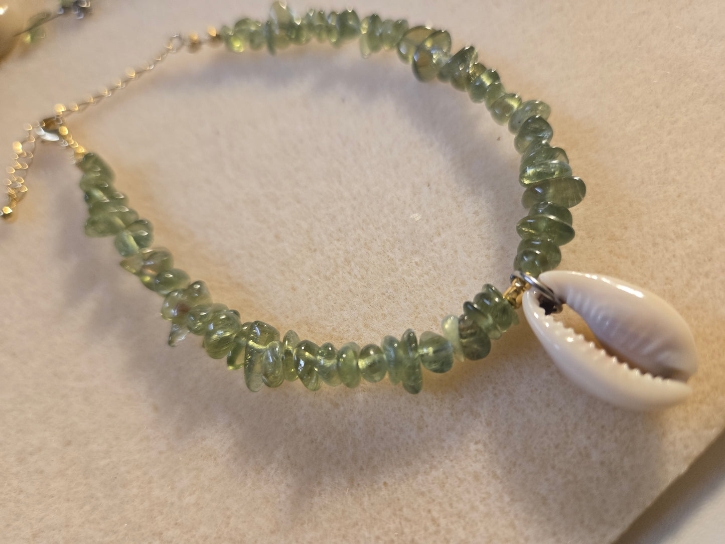 Peridot Anklet