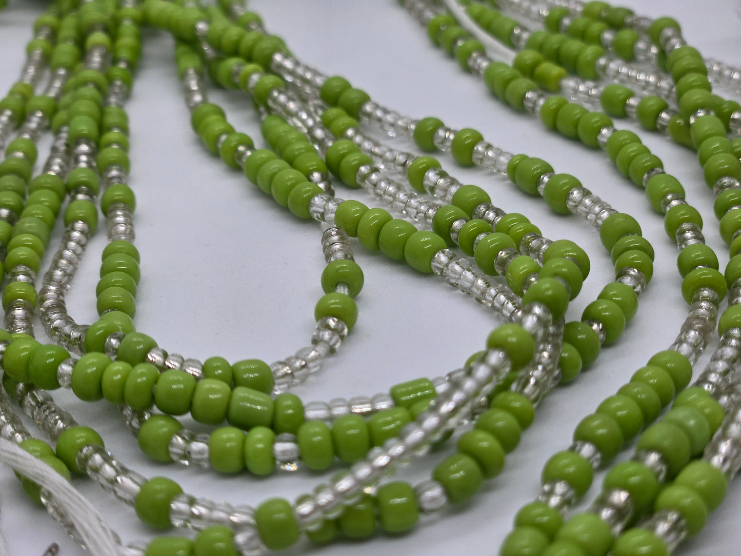 Key Lime Tie On Waistbeads