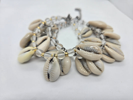 Shell Gyal Anklet - GBead Adornments