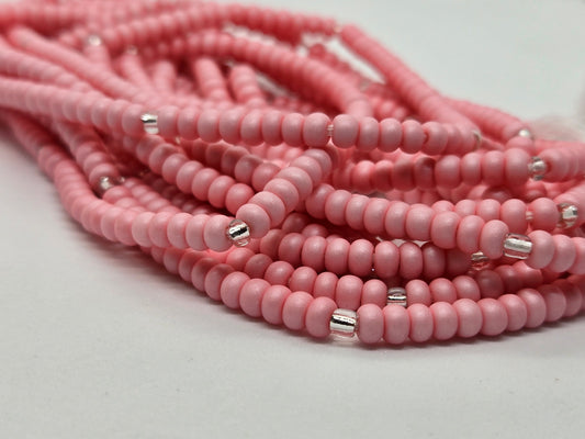 Pink BubblegumTie- On Waistbeads