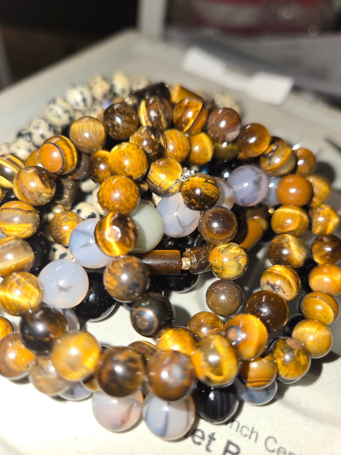 Dalmatian Jasper 8 mm