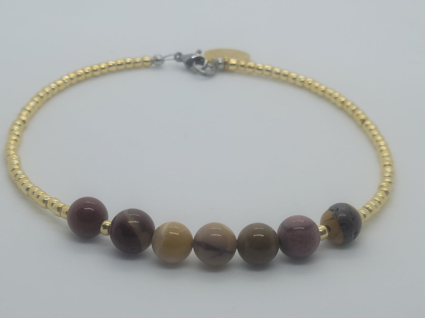 Mookaite Anklet - GBead Adornments