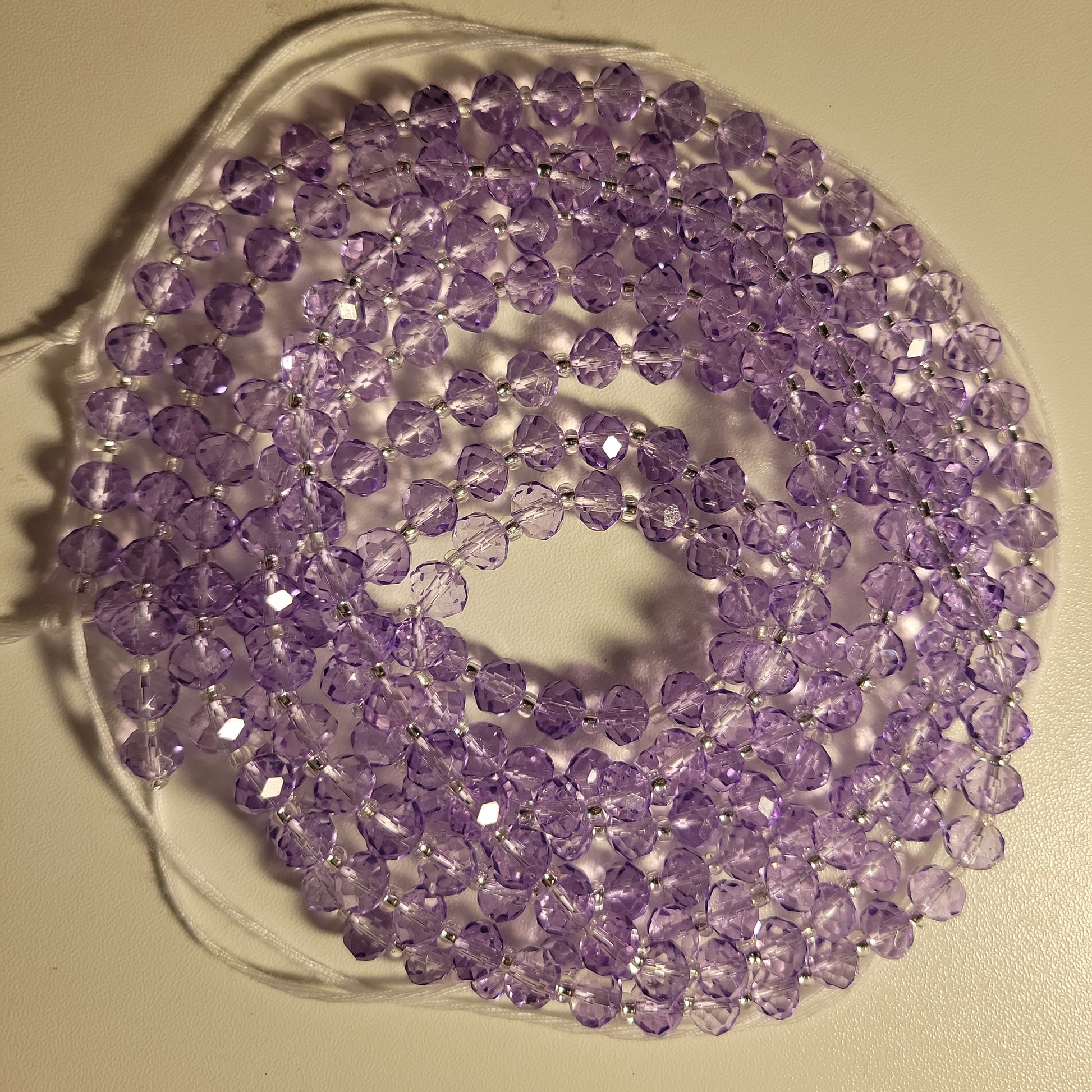 Purple Rain Tie On Waistbeads - GBead Adornments