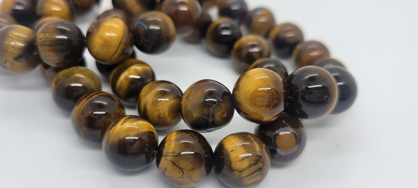 12 mm Tiger's Eye - GBead Adornments