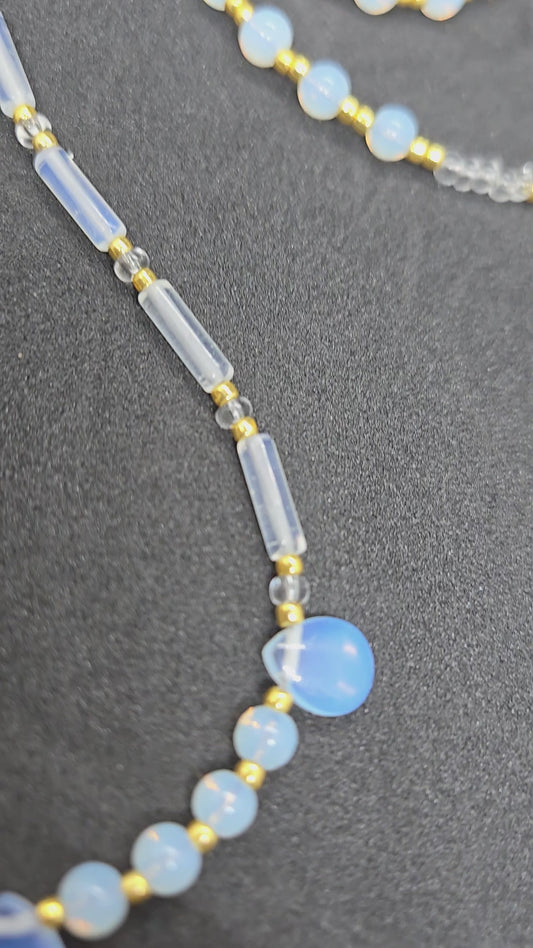 Opalite Aura Waistbeads (October)
