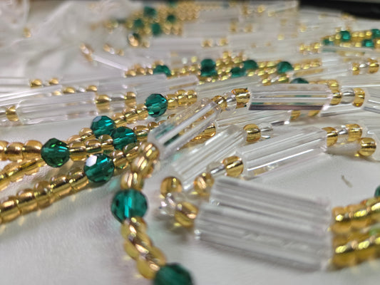 Crown Jewel Tie On Waistbeads