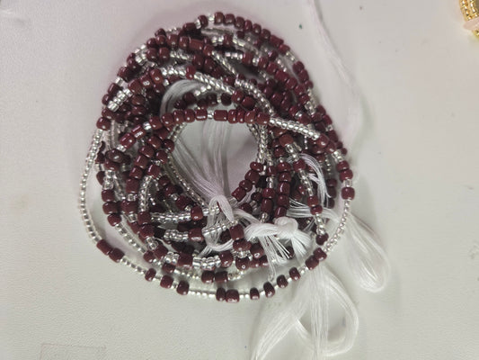 Brown Cocoa Tie- on Waistbeads