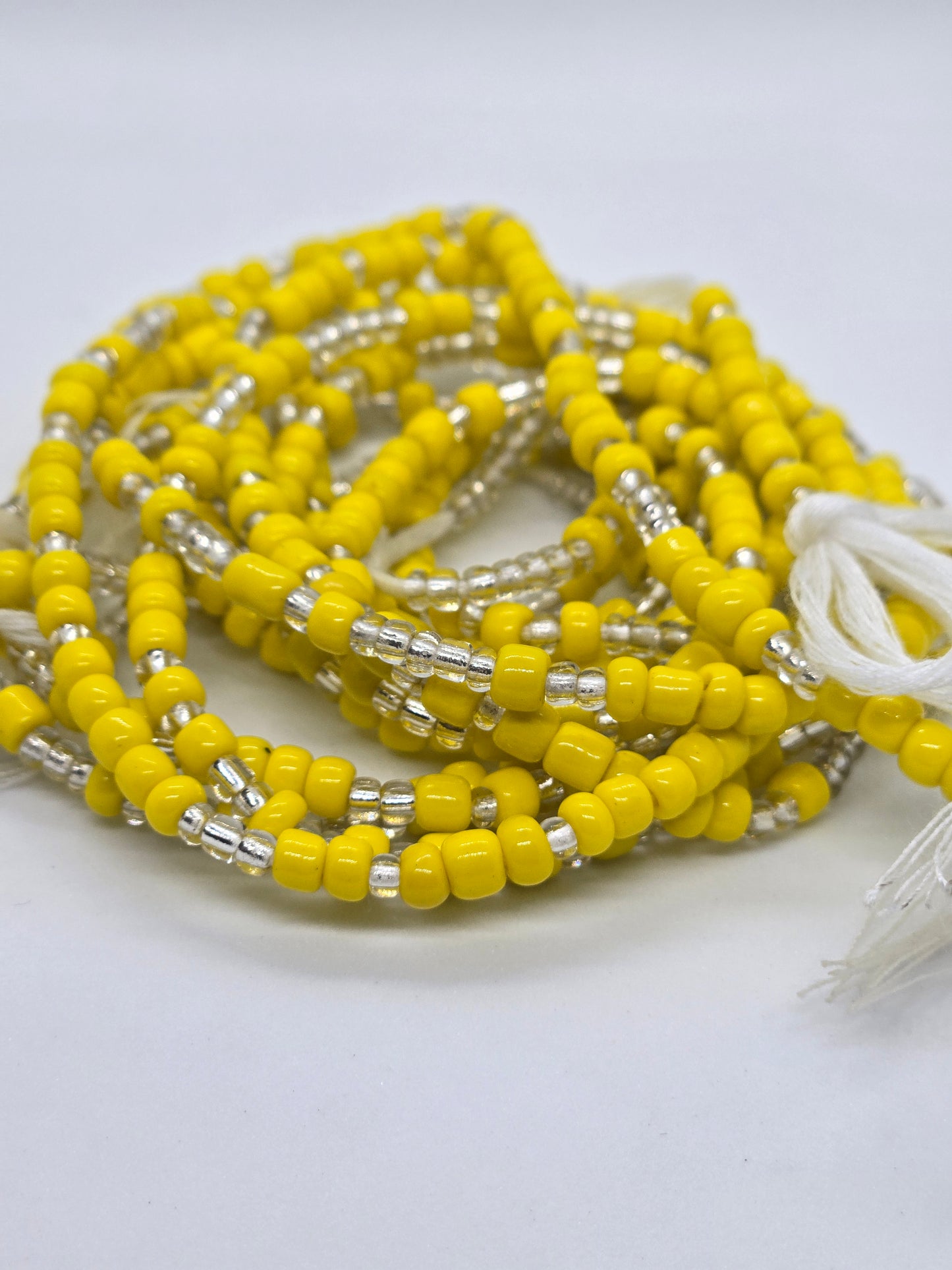 Yellow Sunshine Tie On Waistbeads