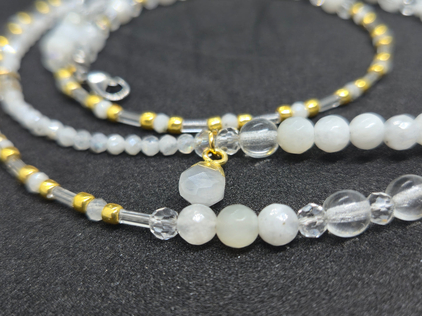 Moonlit Muse (Moonstone) Waistbeads - September