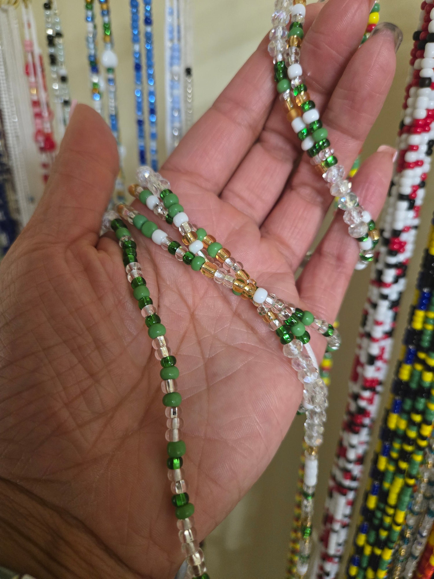Garden Muse Tie on Waistbeads - GBead Adornments