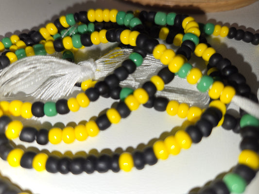 Jamaica Me Love Tie On Waistbeads