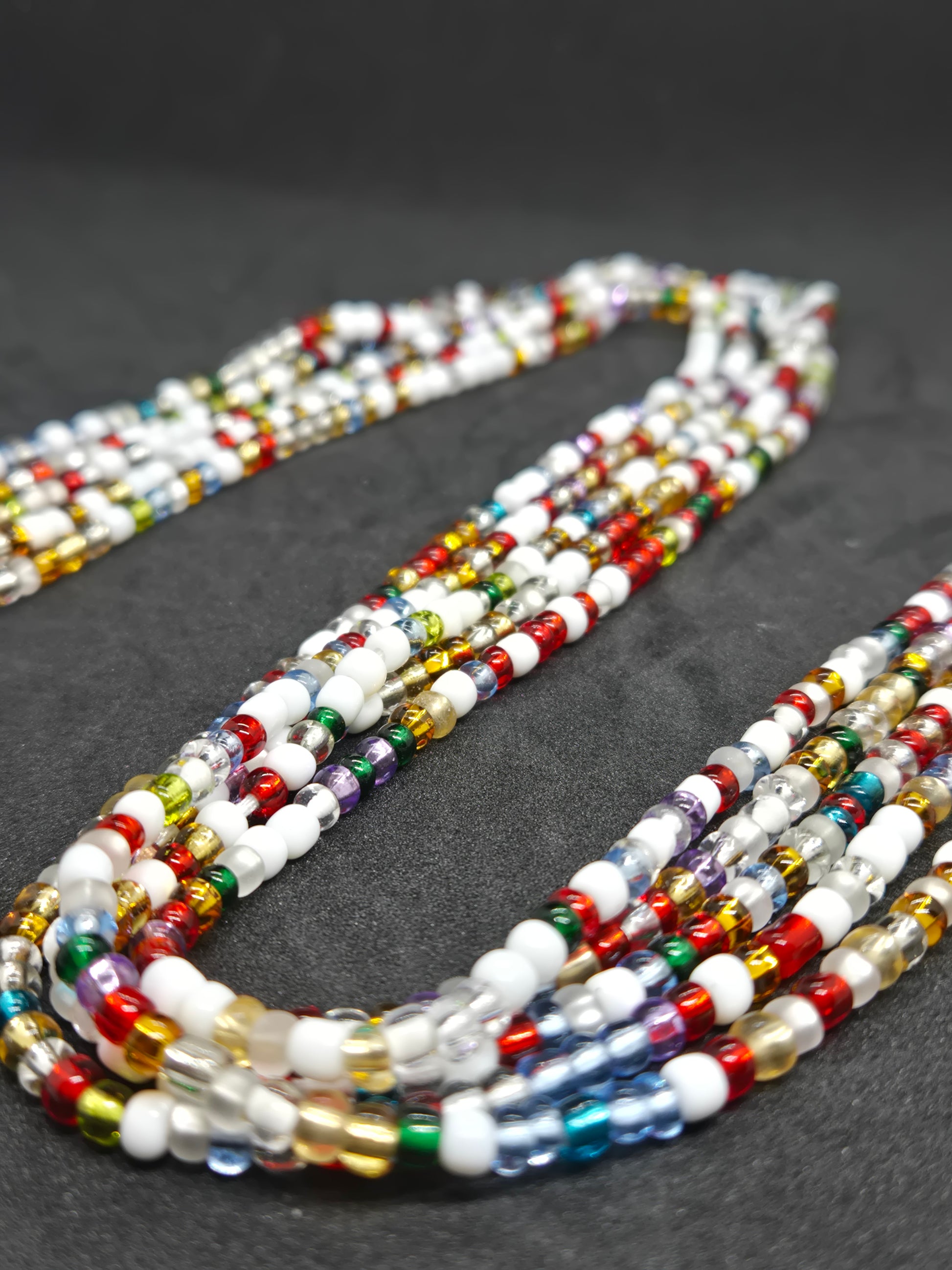 Sugar Rush Tie- on Waistbeads - GBead Adornments