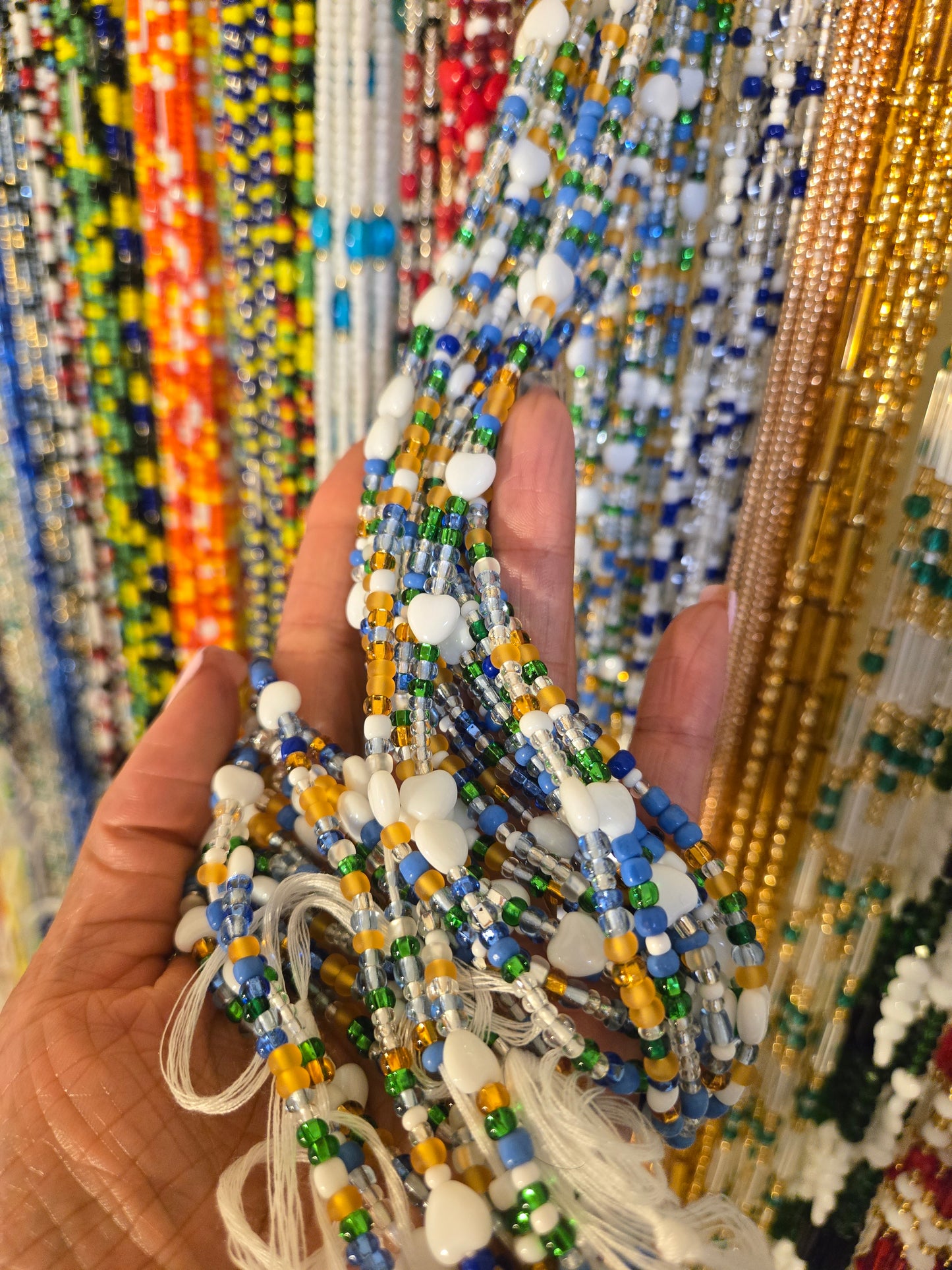 Under the Sea Tie On Waistbeads - GBead Adornments