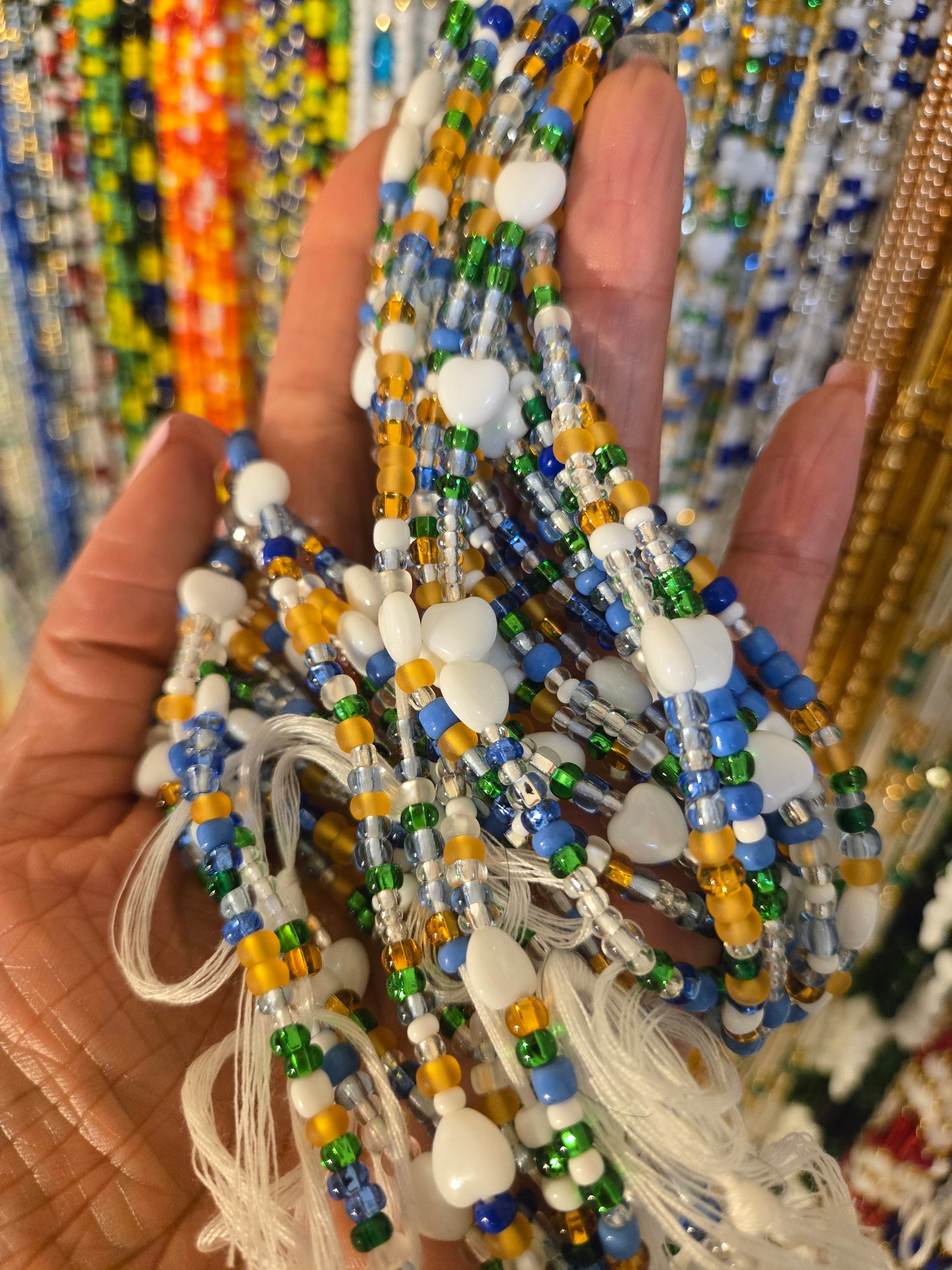 Under the Sea Tie On Waistbeads - GBead Adornments
