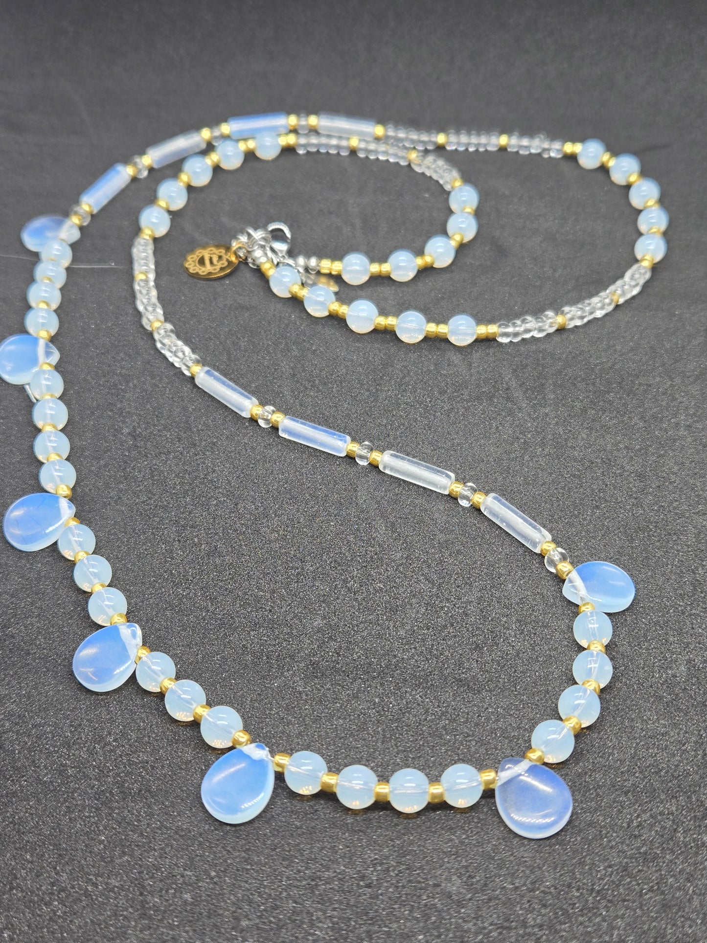 Opalite Aura Waistbeads (October)