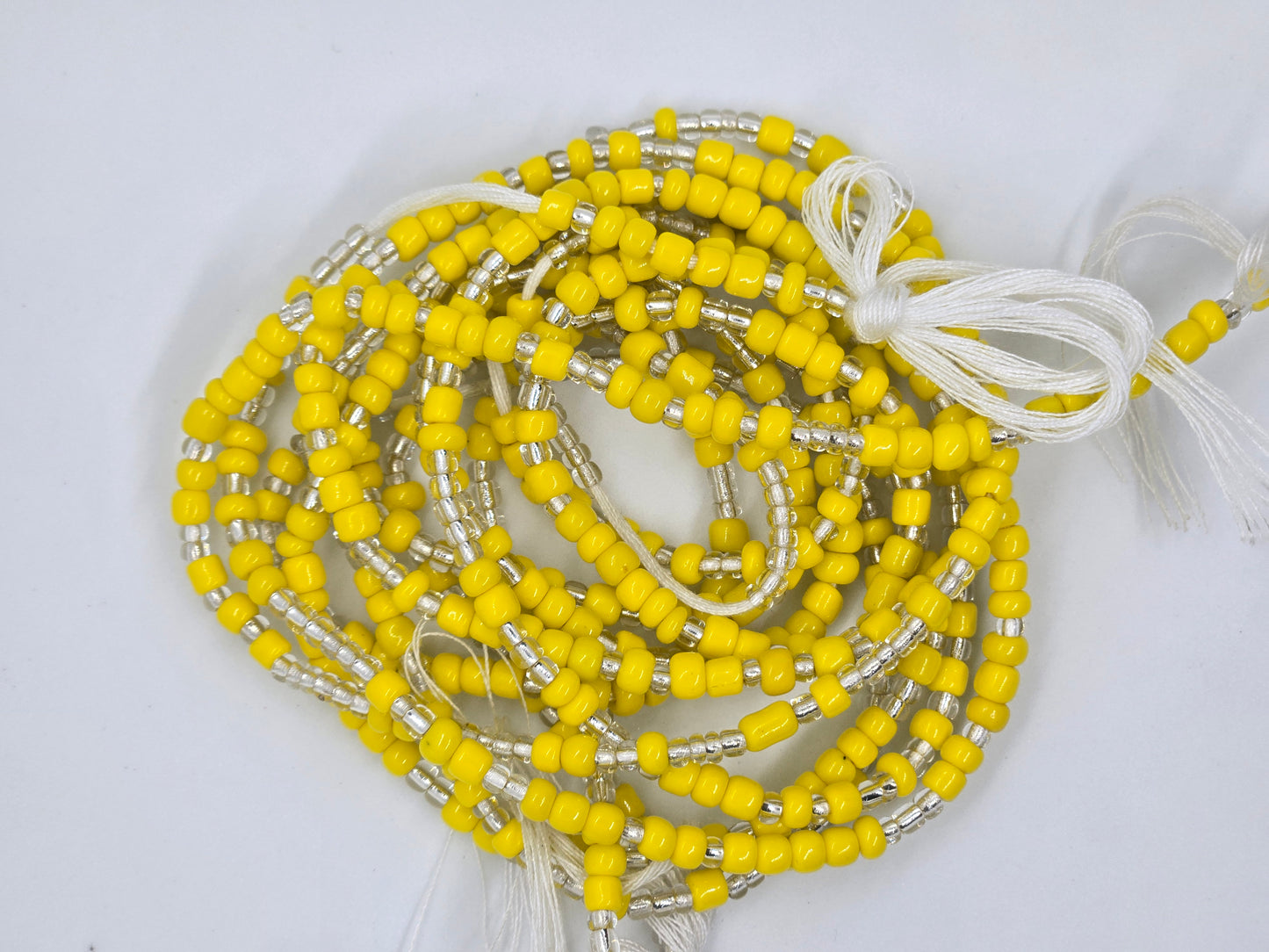 Yellow Sunshine Tie On Waistbeads