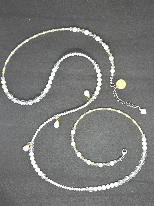 Moonlit Muse (Moonstone) Waistbeads - September