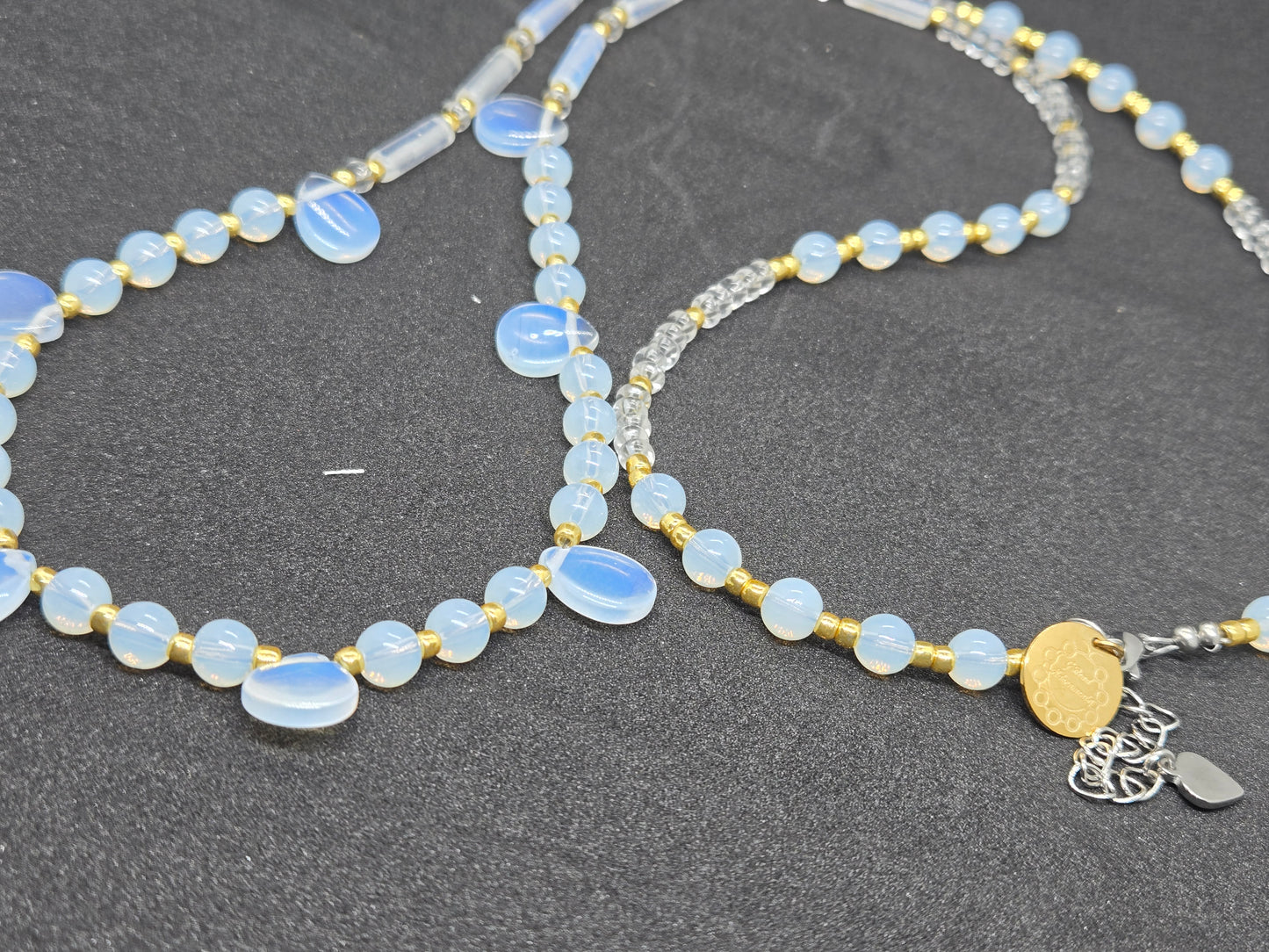 Opalite Aura Waistbeads (October)