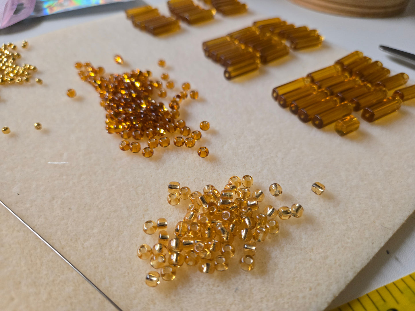 Amber Allure Tie On Waistbeads