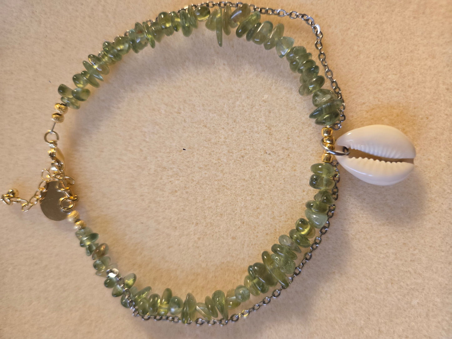 Peridot Anklet