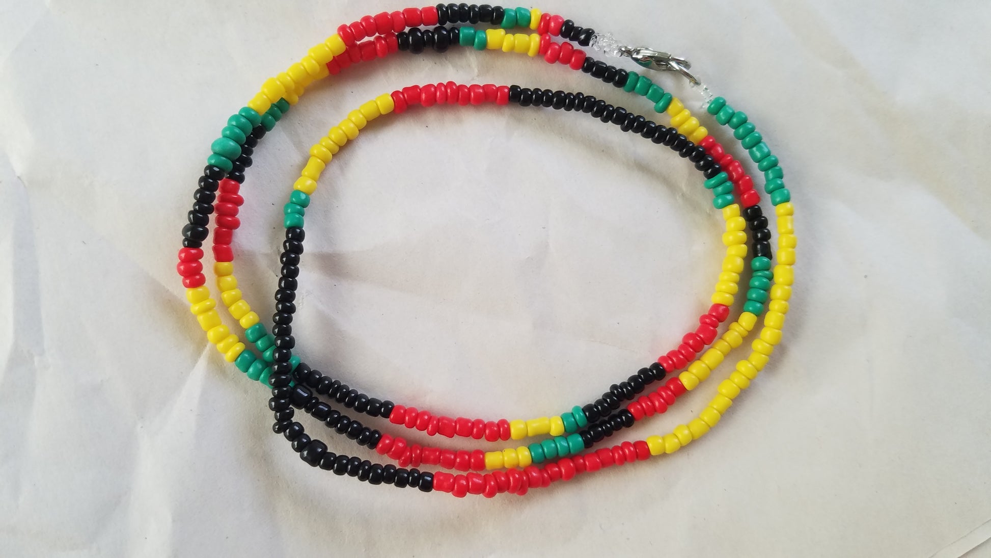 Rasta Waistbead - GBead Adornments