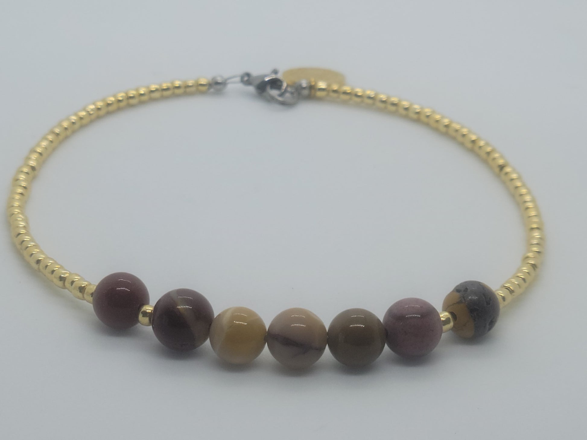 Mookaite Anklet - GBead Adornments