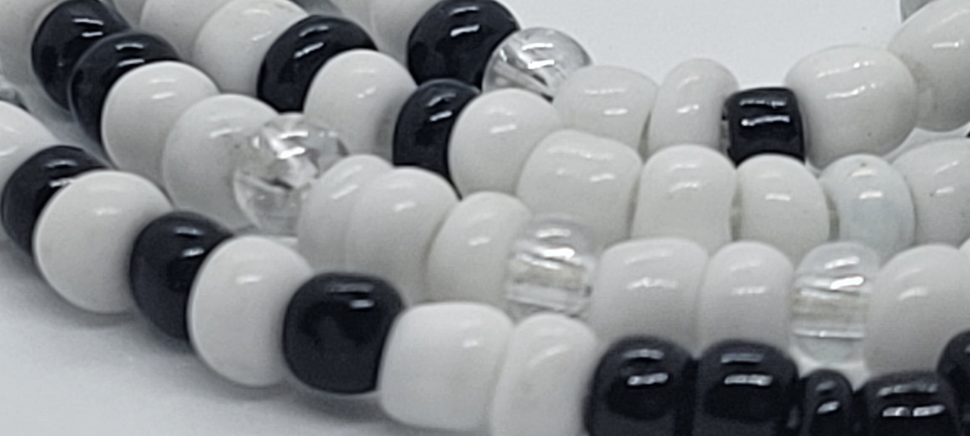 Cookies & Cream Waistbeads - GBead Adornments