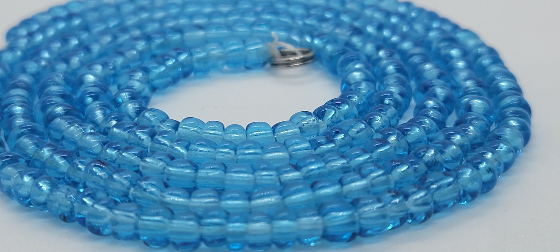 Sky Blue Waistbeads - GBead Adornments