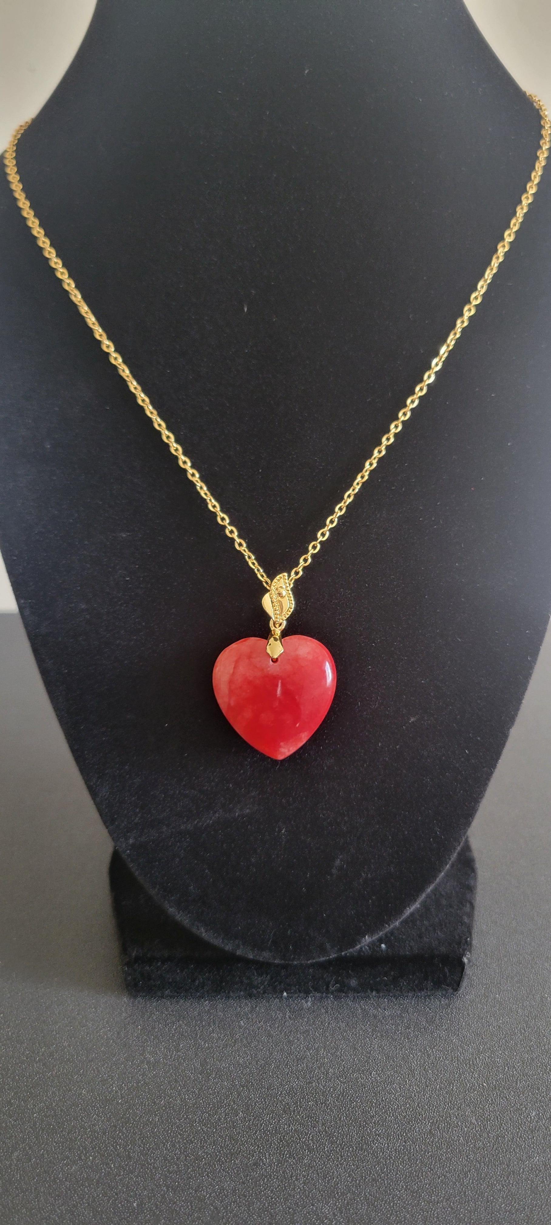 Jade Love Necklace - GBead Adornments