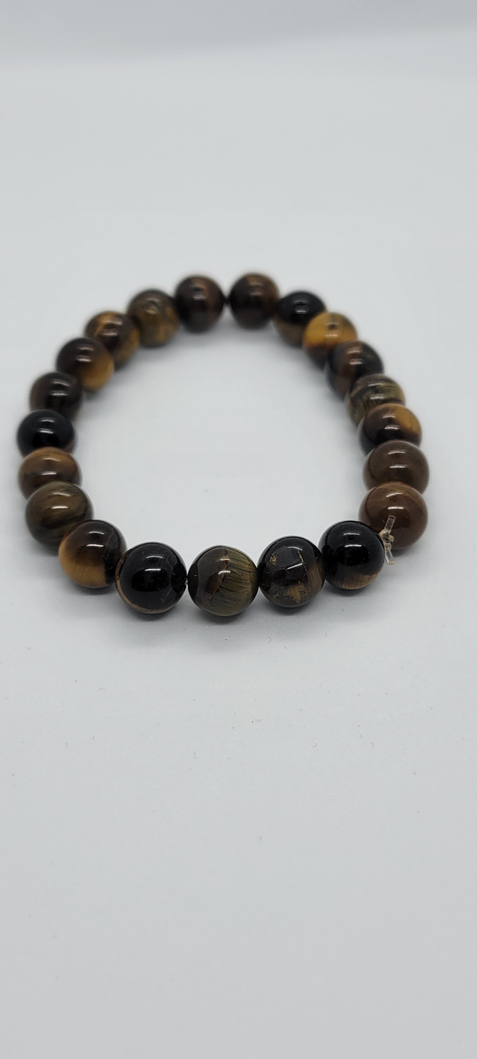 Tiger's Eye 8mm Gemstone Bracelet - GBead Adornments