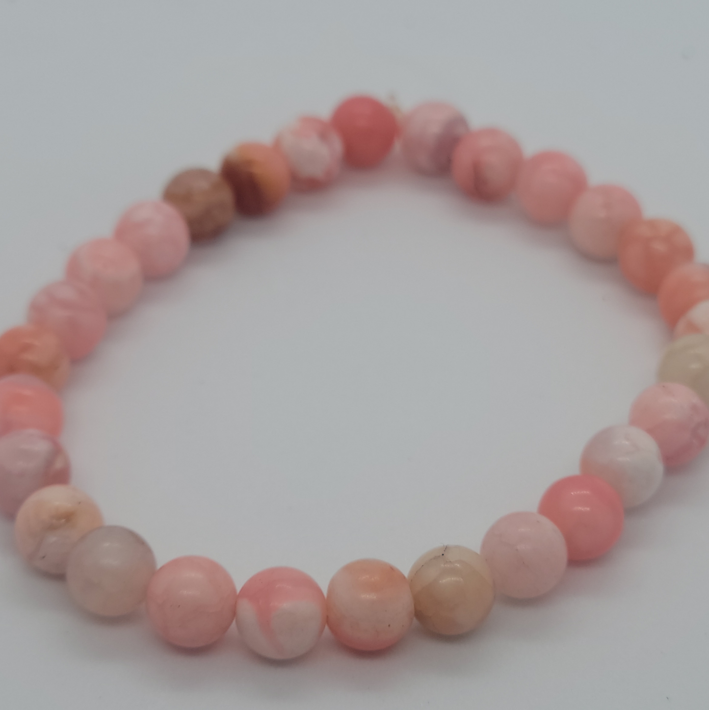 Crazy Lace Agate Gemstone Bracelet 6mm - GBead Adornments