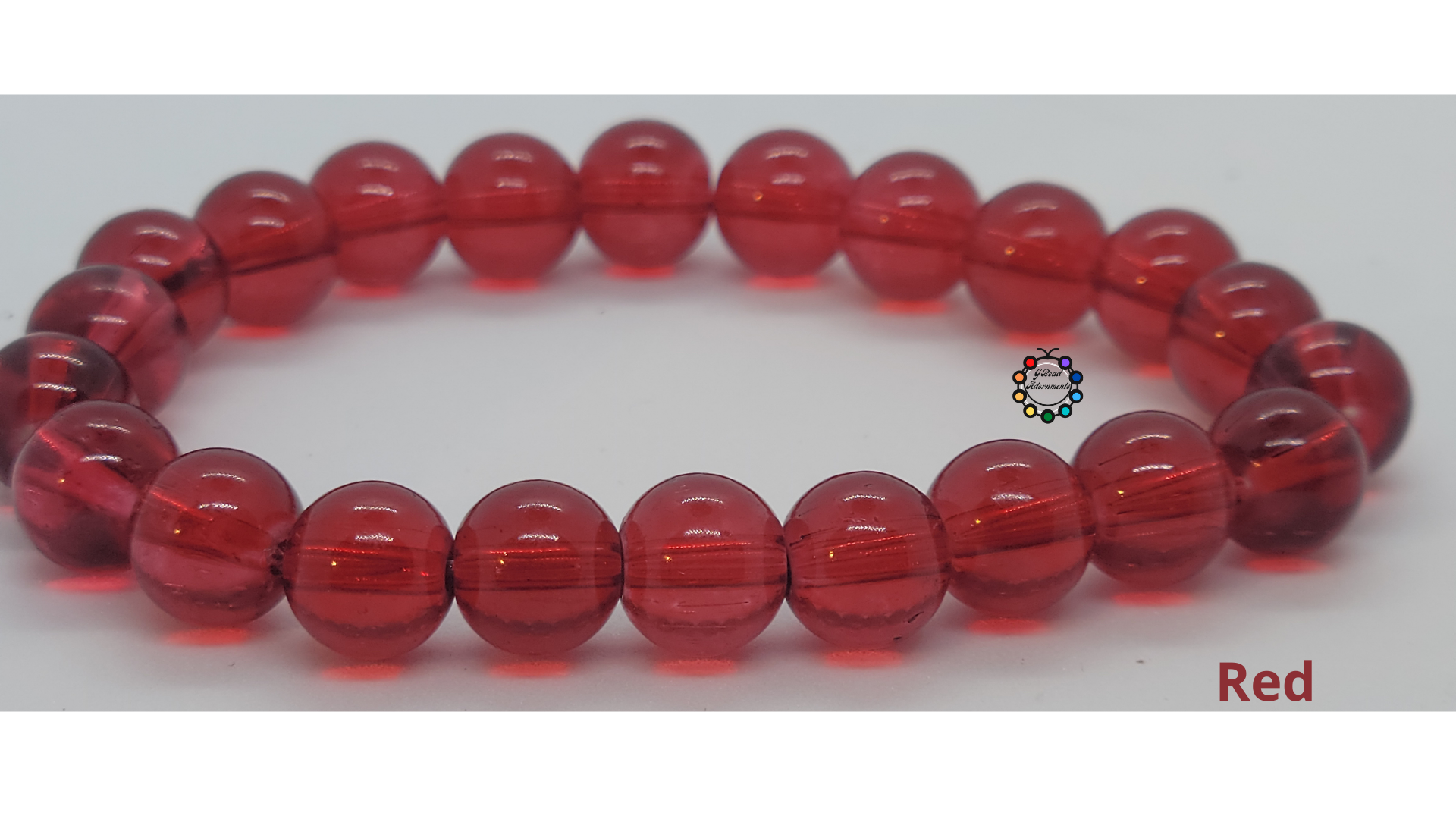 Glass Bead Stretch Bracelet - GBead Adornments